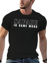 Savage In Game Moba Lightweight Cotton T-Shirt – Daily Comfort Graphic Shirt